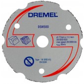 Твердосплавный отрезной круг Dremel (DSM500), для резки древесины