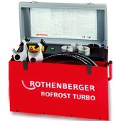 Аппарат Rofrost Turbo для замораживания труб 2 дюйма Rothenberger 9 вкладышей