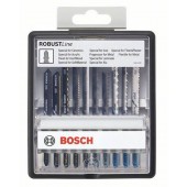 Набор из 10 пильных полотен Robust Line Top Expert, Bosch 2607010574