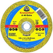 Отрезной диск Kronenfleх Klingspor A46 Extra, 125х1,6х22,23 мм