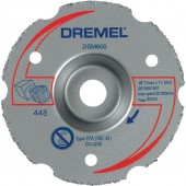 Твердосплавный отрезной круг Dremel (DSM600), для резки заподлицо