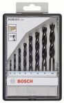 Набор из 8 спиральных сверл по древесине Robust Line, Bosch 2607010533