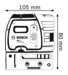Лазерный отвес Bosch GPL 5
